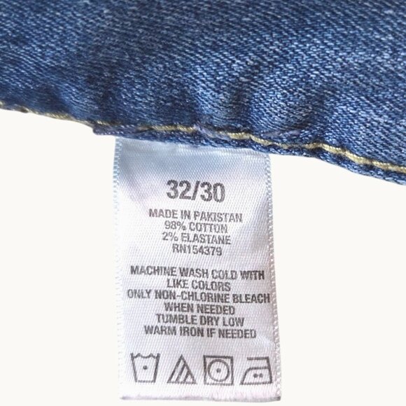 Aeropostale Blue Ripped Knee Distressed Denim Light Wash Skinny Jeans Size 32x30 - Picture 7 of 7